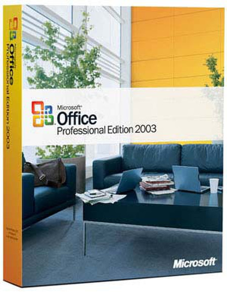 Microsoft Office 2003 Professional, Win32, NOR, MVL, CD, LrningEssntls Microsoft Volume License (MVL) NOR