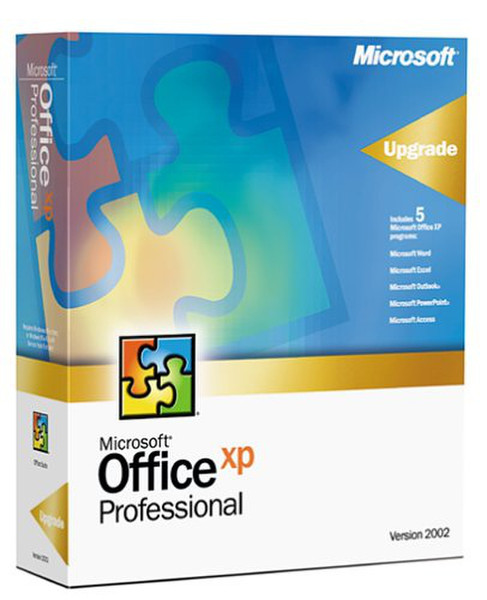 Microsoft Office XP Standard, MVL, WIN, x32, CD, NOR, w/LrningEsntls NOR