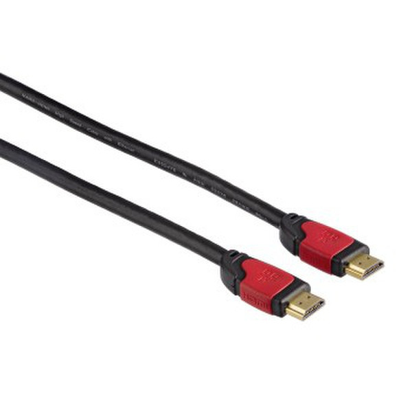 Hama 00083073 10m HDMI HDMI Schwarz, Rot HDMI-Kabel