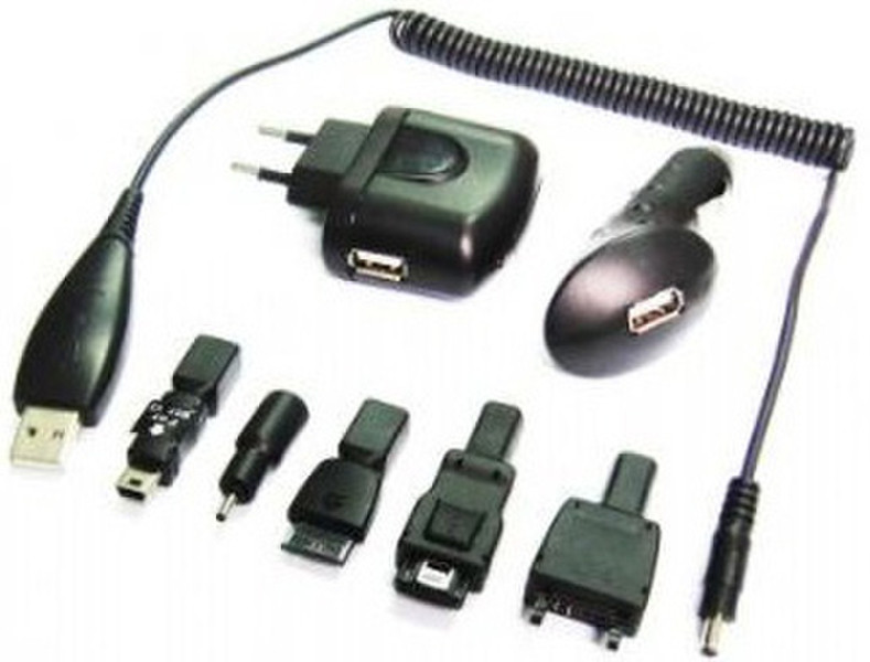 Gembird MP3A-SET3T Черный адаптер питания / инвертор
