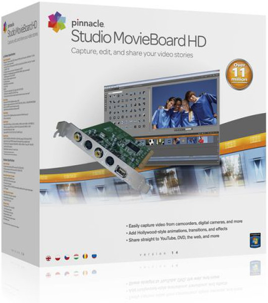 Pinnacle Studio MovieBoard 14 HD, ES Internal video capturing device