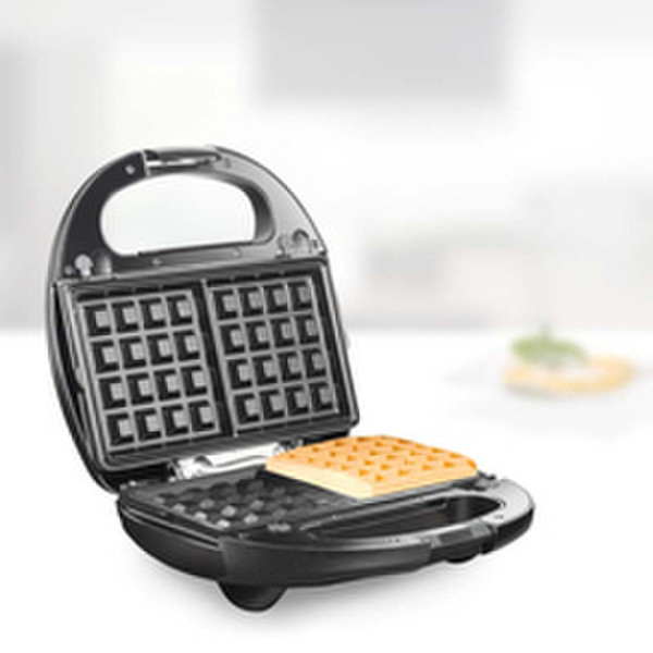 Unold 48356 3waffle(s) Black,Stainless steel waffle iron