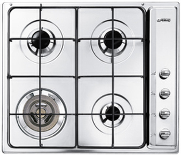 Smeg SER64SNX3 built-in Gas hob Pewter hob