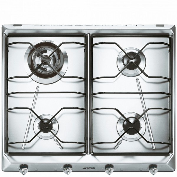 Smeg SRV564M3 built-in Gas hob Stainless steel hob