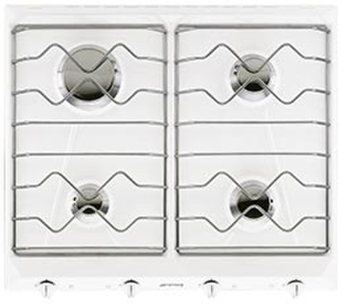 Smeg SV564EB-3 built-in Gas hob White hob