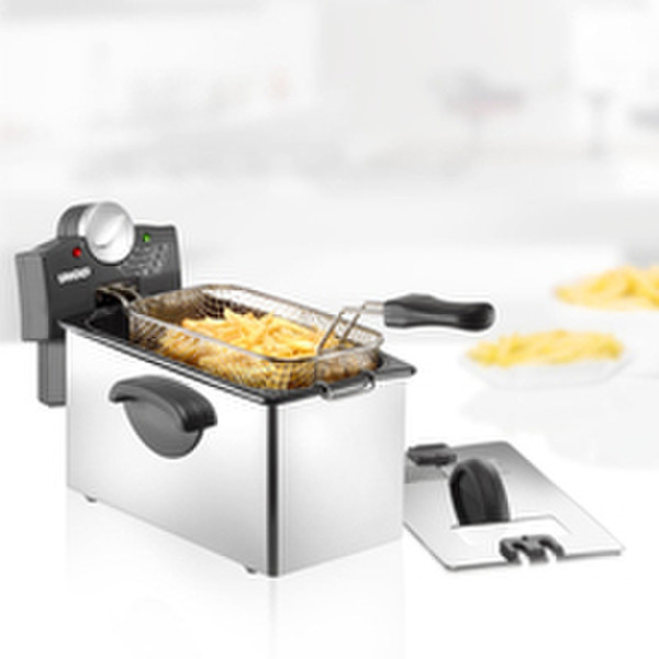 Unold 58746 Single Black,Stainless steel fryer
