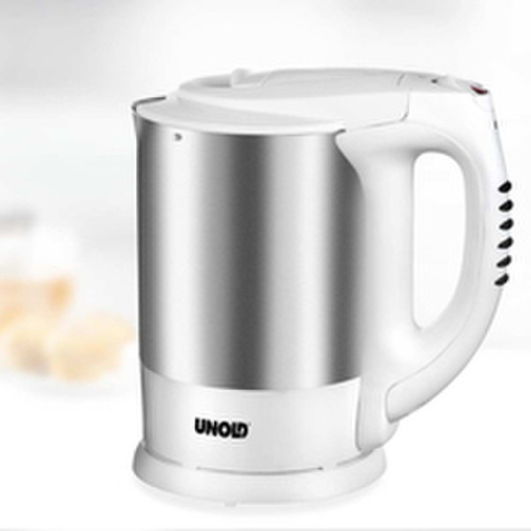 Unold 8150 1.7L 2200W Stainless steel,White electric kettle