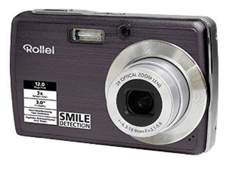 Rollei Compactline 200 Kompaktkamera 12MP 1/2.3Zoll CCD 3264 x 2448Pixel Bronze