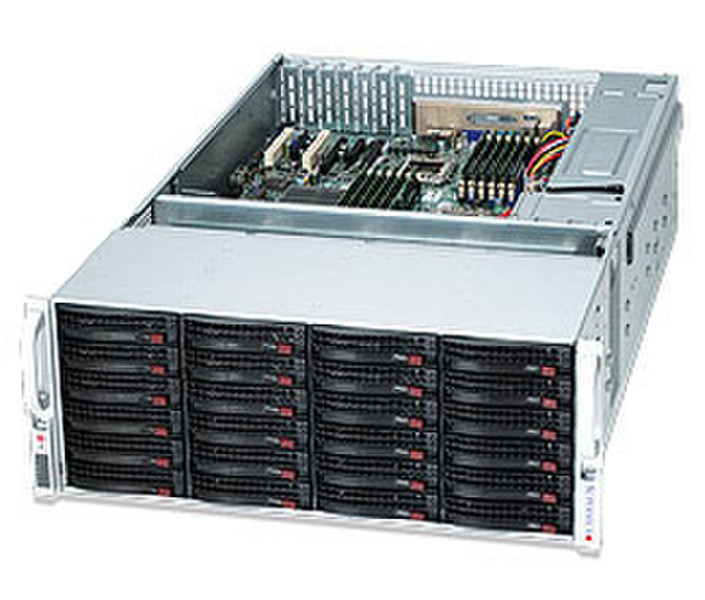 Supermicro CSE-847A-R1400LPB 1400W Schwarz Computer-Gehäuse