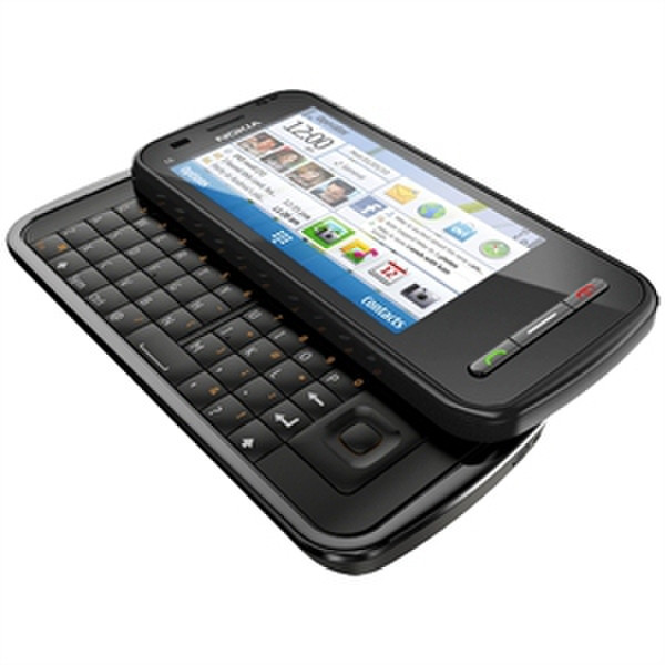 Nokia C6-00 Single SIM Schwarz Smartphone