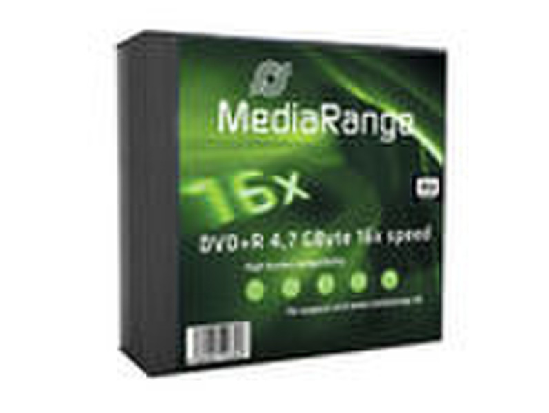 MediaRange MR419 4.7GB DVD+R 5Stück(e) DVD-Rohling