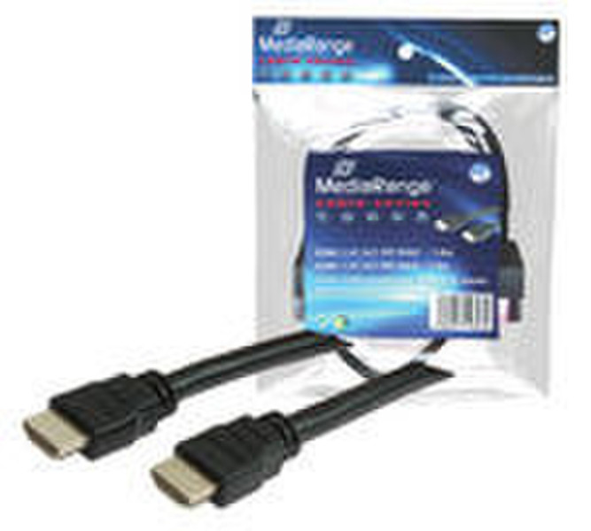 MediaRange MRCS114 5м HDMI HDMI Черный HDMI кабель