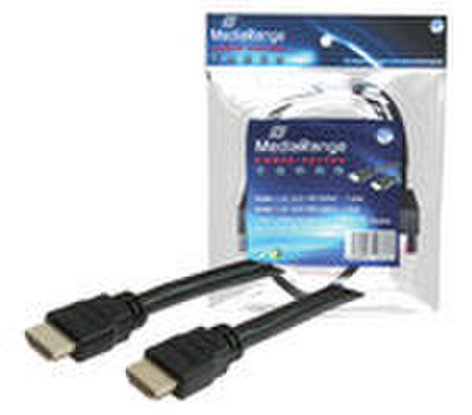 MediaRange MRCS105 1.8m HDMI HDMI Schwarz HDMI-Kabel