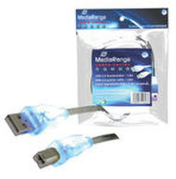 MediaRange MRCS109 1.8м Синий кабель для принтера