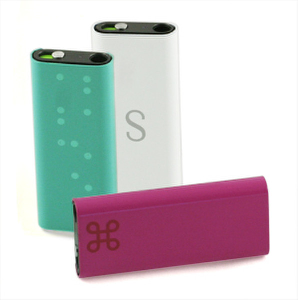 Qtrek COVSHUFFLE3SET2 Green,Pink,White MP3/MP4 player case