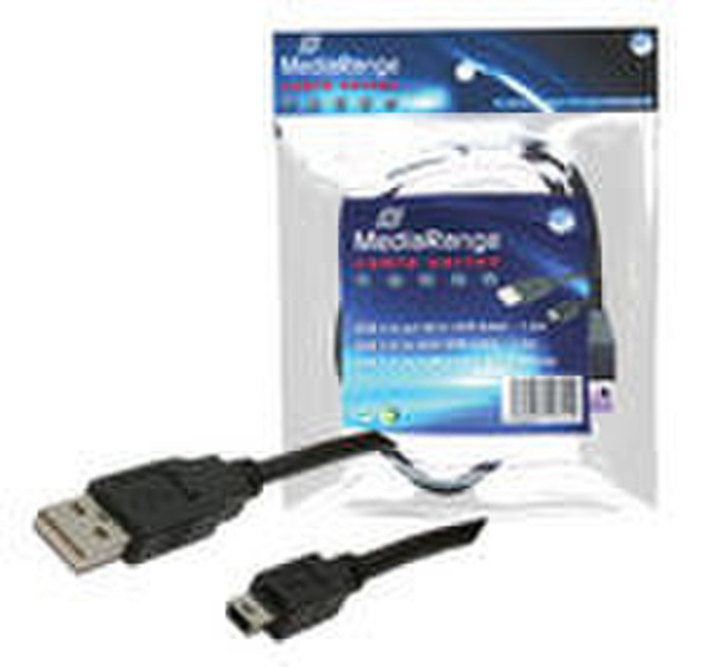 MediaRange MRCS113 1.5m USB A Schwarz USB Kabel