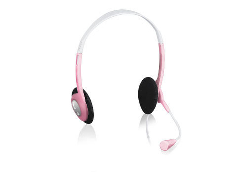 Trust Primo Binaural Kopfband Pink Headset