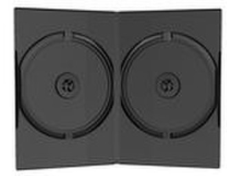 MediaRange BOX12-M 2дисков Черный чехлы для оптических дисков