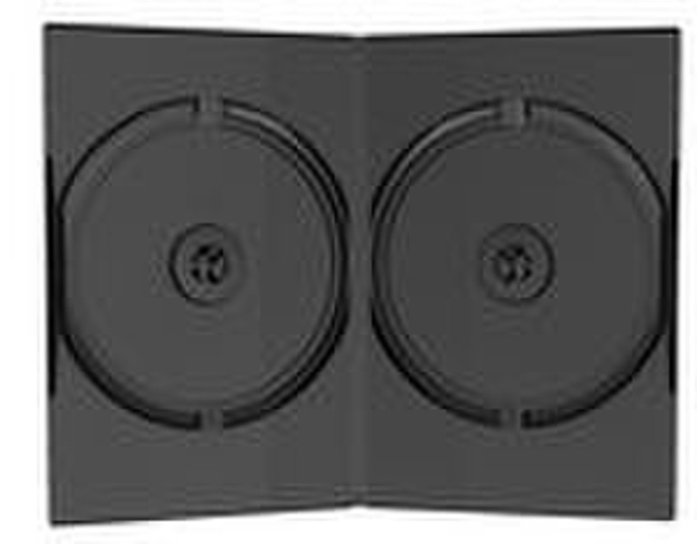 MediaRange BOX12-M 2дисков Черный чехлы для оптических дисков