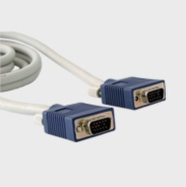 Acteck CAIM-002 1.8м VGA (D-Sub) VGA (D-Sub) Синий, Белый VGA кабель