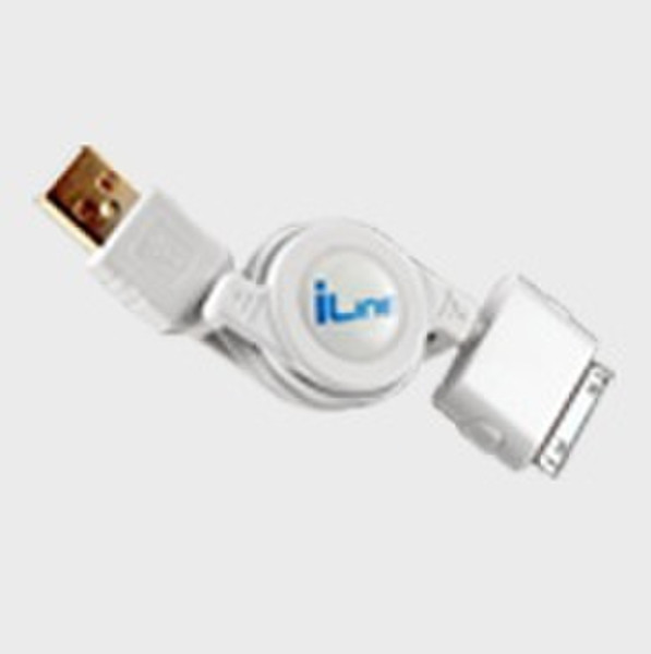 Acteck CAUS-011 0.74m Weiß USB Kabel