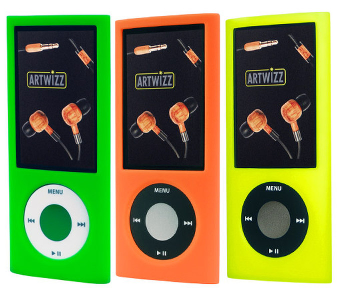 Artwizz 7430-SJS-N5-N3P Green,Orange,Yellow MP3/MP4 player case