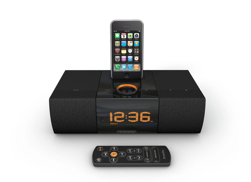 XtremeMac Luna SST for iPod/iPhone 2.0канала Черный мультимедийная акустика