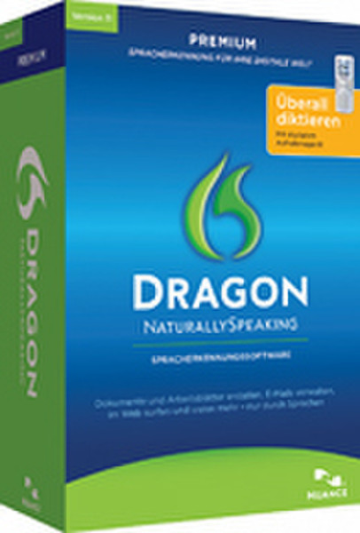 Nuance Dragon NaturallySpeaking 11 Premium Mobile