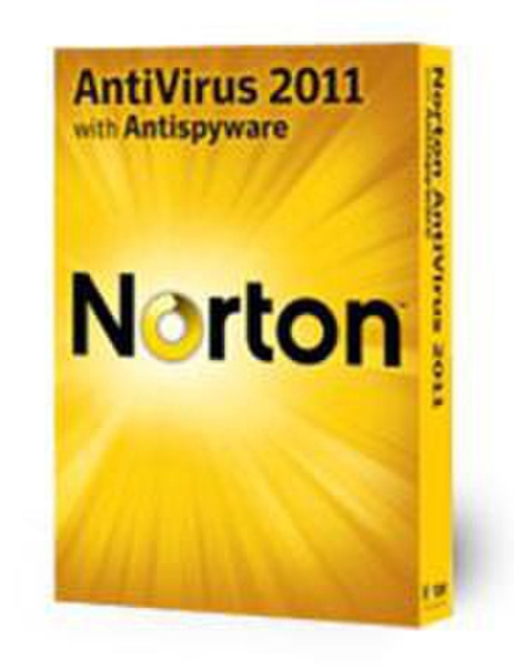 Symantec Norton AntiVirus 2011, ES 1пользов. 1лет ESP