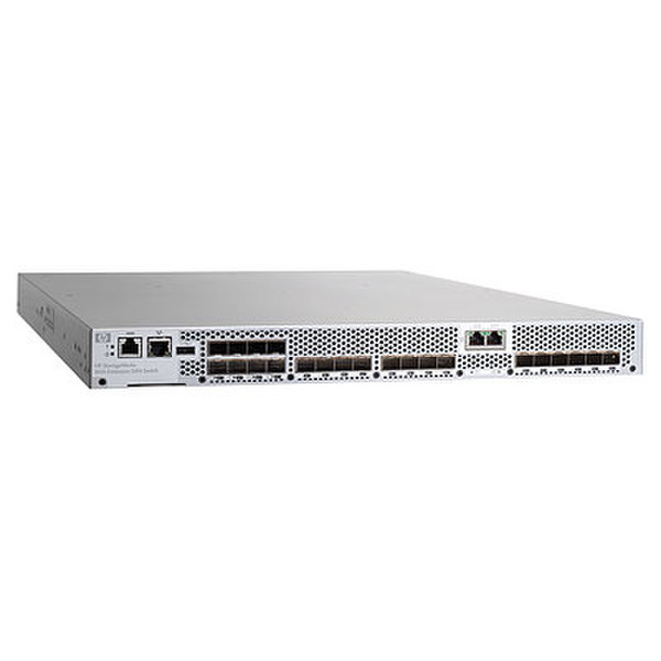 HP 1606 FCIP 4-pt Enabled 8Gb FC 2-pt Enabled 1GbE Base Switch