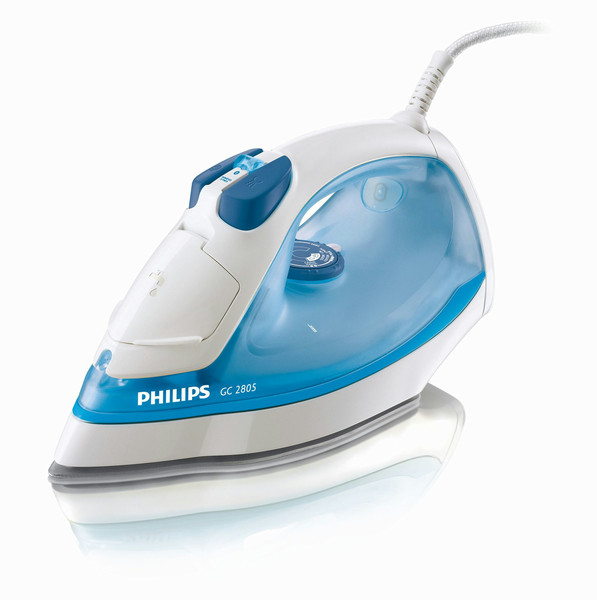 Philips 2800 series GC2805/02 Dry & Steam iron 2000W Blue,White iron