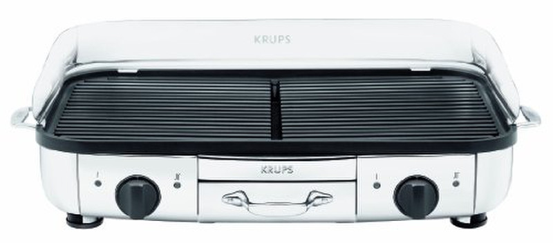 Krups K1846 TG 7002 1800W Black,Stainless steel barbecue