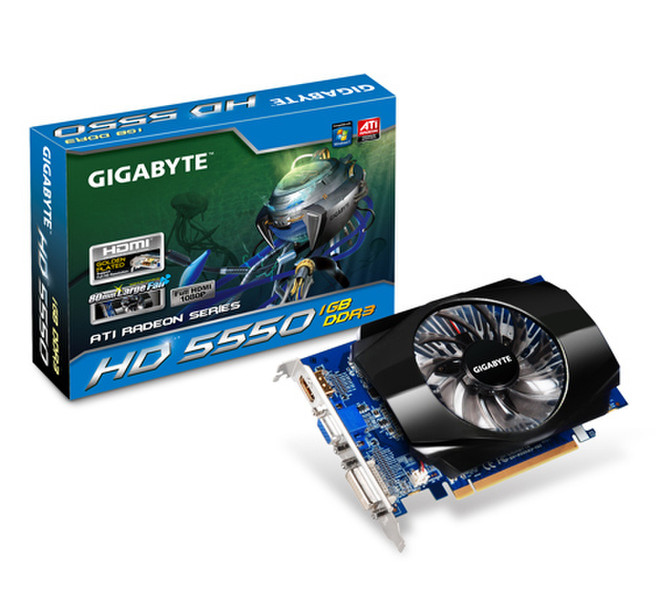 Gigabyte GV-R555D3-1GI 1ГБ GDDR3 видеокарта