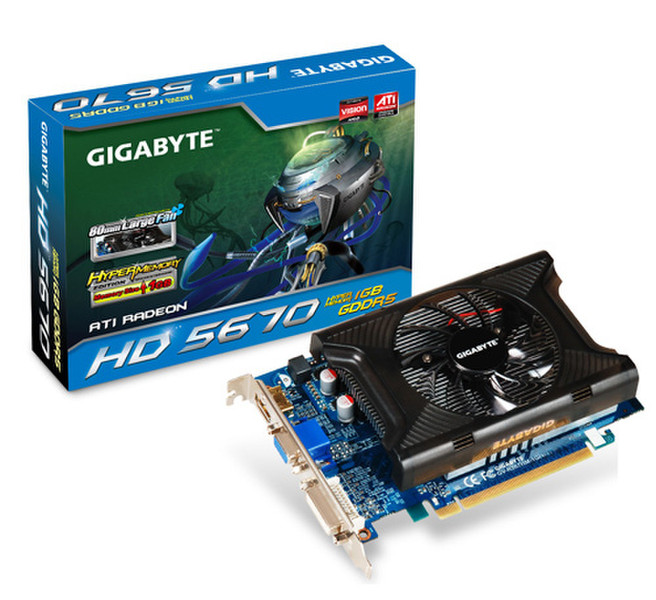 Gigabyte GV-R567HM-1GI 1GB GDDR5 Grafikkarte