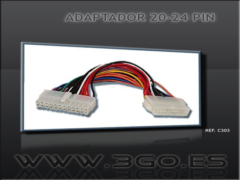 3GO C303 Multicolour cable interface/gender adapter