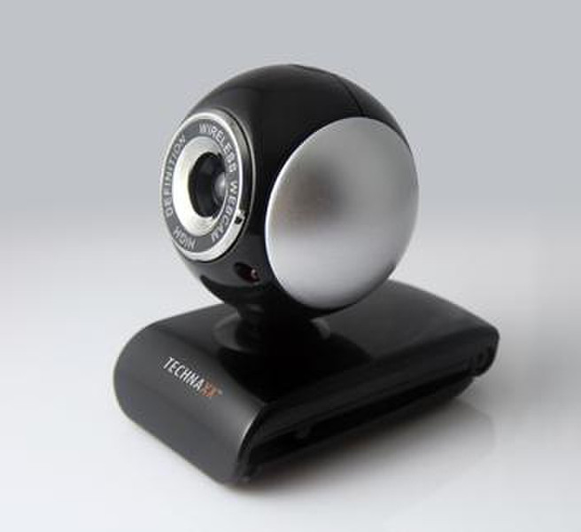Technaxx WebCam 151 0.3MP 640 x 480pixels USB Black,Silver webcam