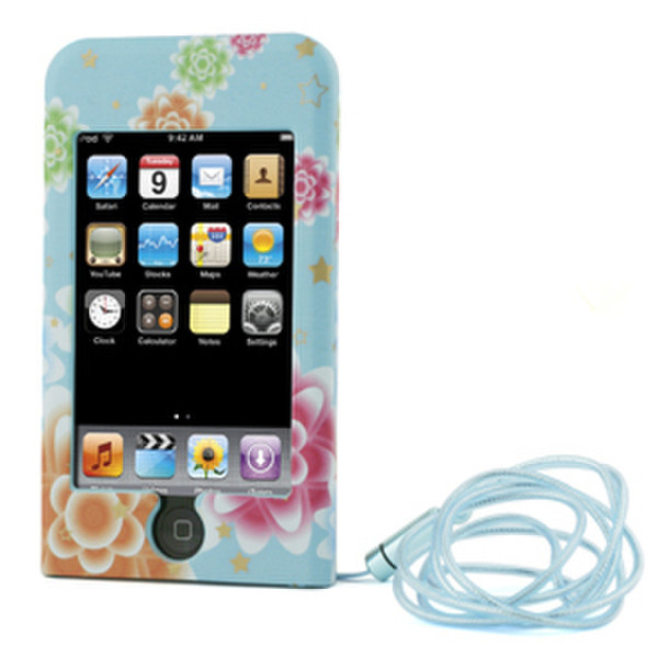 Qtrek LOTUSTOUCHBLUE Blue,Multicolour MP3/MP4 player case