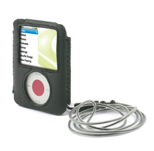 Qtrek LUXNANO3GBLACK Black MP3/MP4 player case