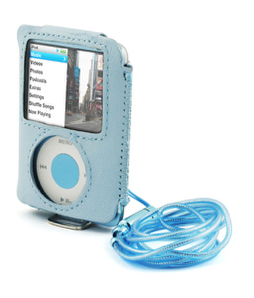 Qtrek LUXNANO3GBLUE Blue MP3/MP4 player case