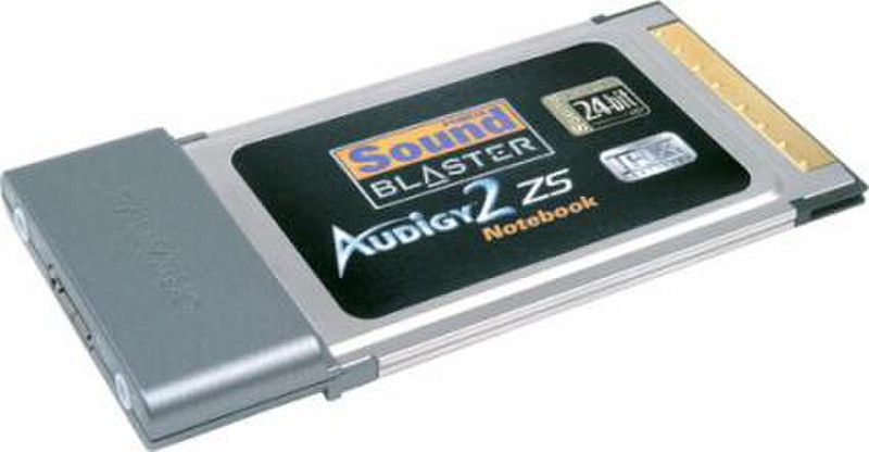 Creative Labs Audigy 2 ZS Notebook 7.1channels PCMCIA