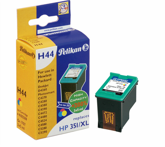 Pelikan H44 Cyan,Magenta,Yellow ink cartridge