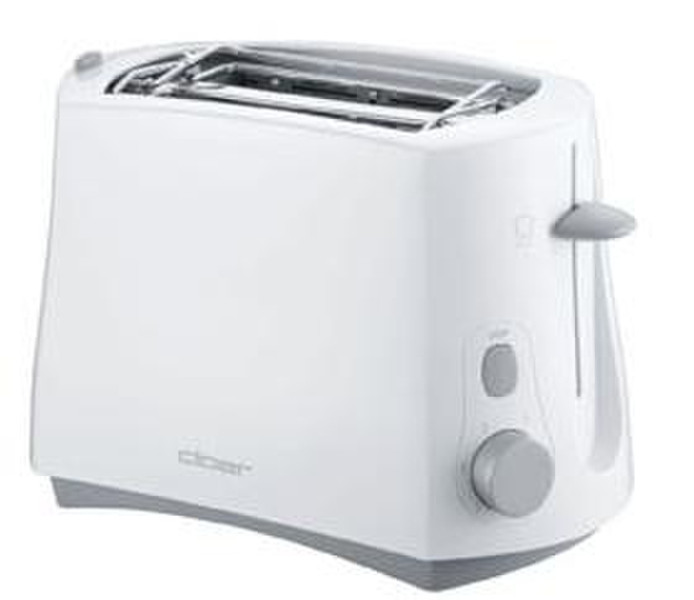 Cloer 331 2Scheibe(n) 825W Weiß Toaster