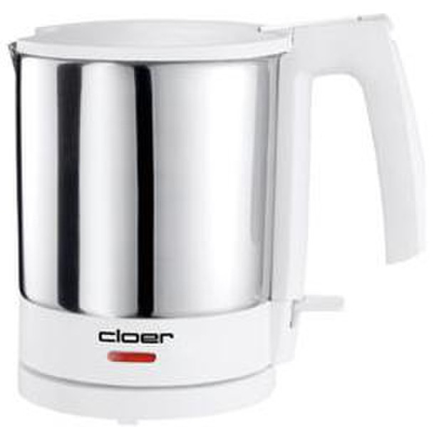 Cloer 4701 1.5л 1800Вт Нержавеющая сталь, Белый электрический чайник