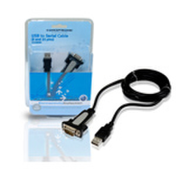 Conceptronic USB to Serial Cable (9 and 25 pins) Serien-Kabel