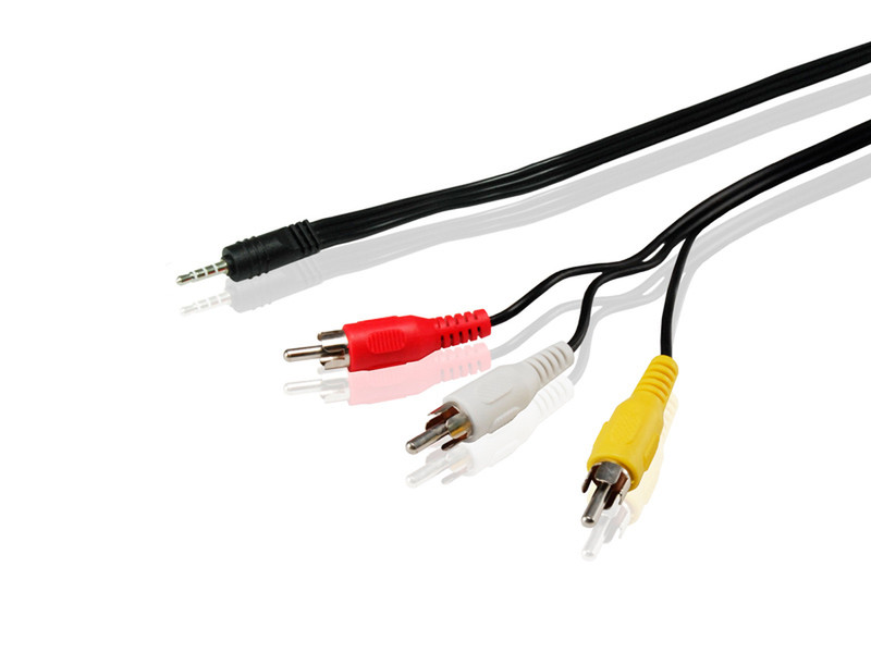 Conceptronic CL35RCA18 1.8м Черный композитный видео кабель
