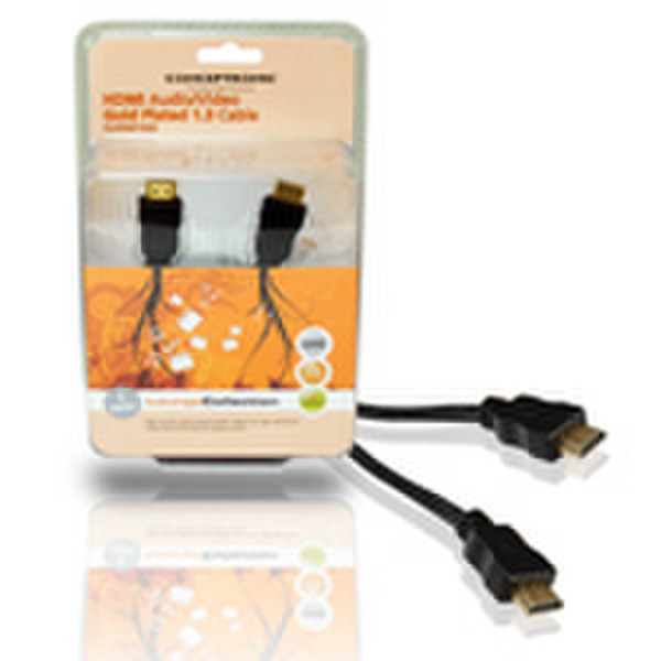 Conceptronic CLHDMI13G3 3м HDMI HDMI Черный HDMI кабель