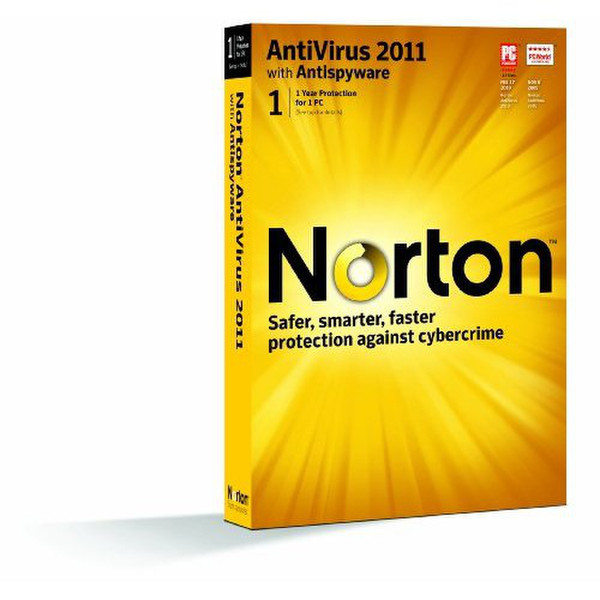 Symantec Norton AntiVirus 2011 1Benutzer 1Jahr(e) Deutsch