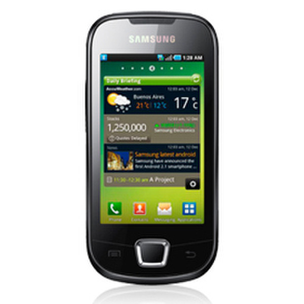 Samsung i5800 Одна SIM-карта Черный смартфон