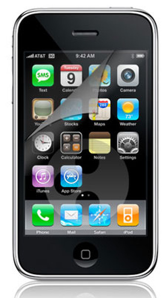 Cellular Line SPIPHONE3G iPhone 3G/3GS 2Stück(e) Bildschirmschutzfolie