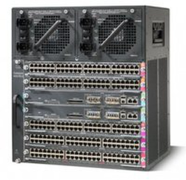 Cisco WS-C4507R+E 11U Black network equipment chassis